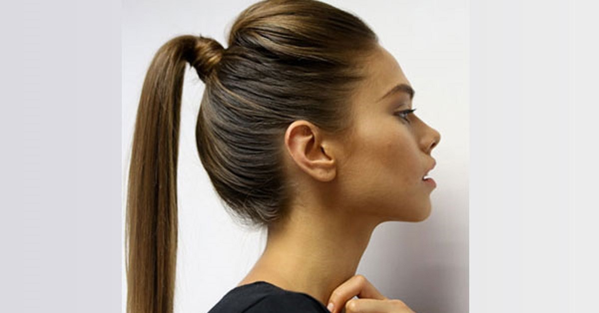 acconciature facili coda di cavallo